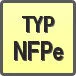 Piktogram - Typ: NFPe